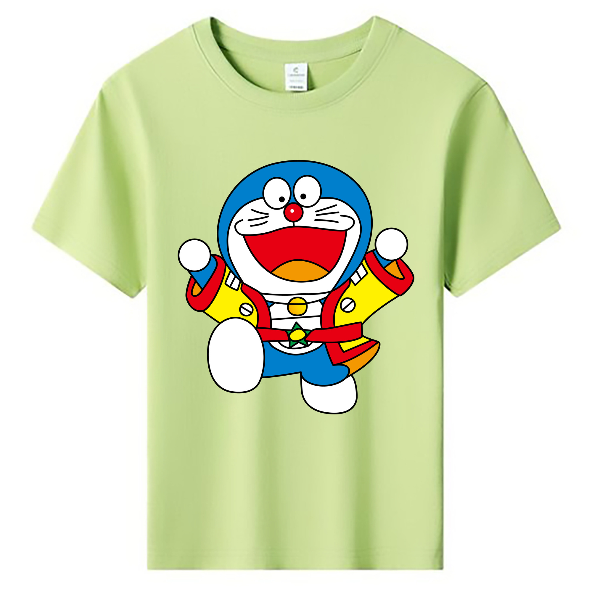 （画像用） ドラえもん Doraemon 綿100％キッズTシャツ（フロントプリント）